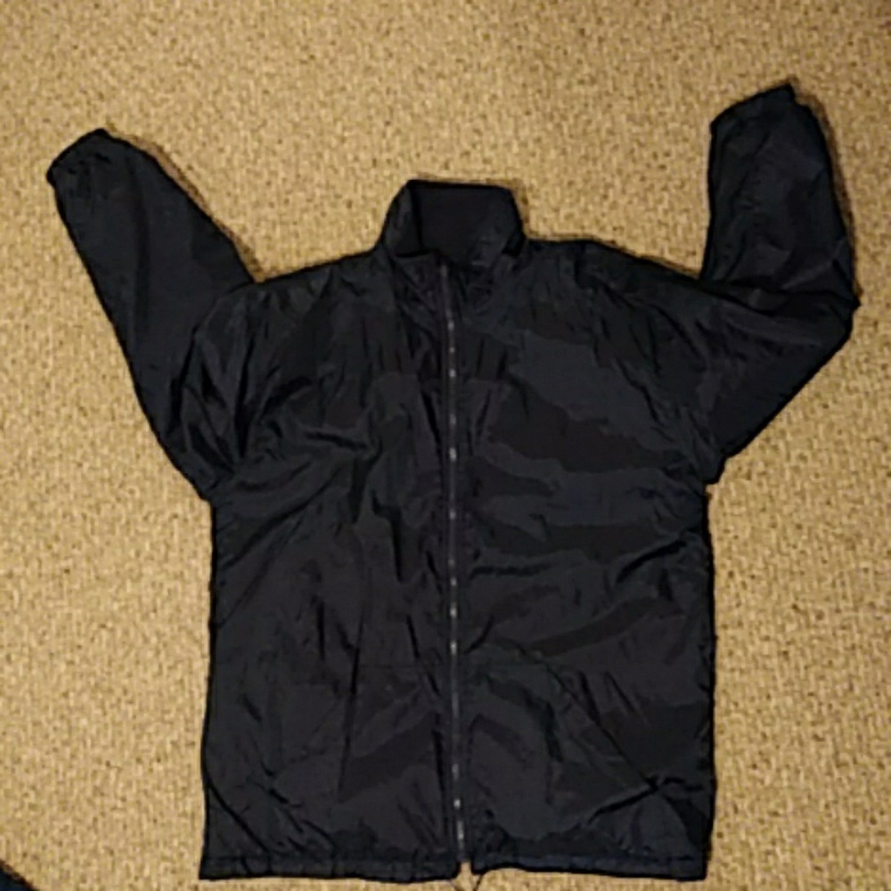 Large Navy Windbreaker